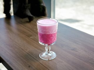 Pink latte