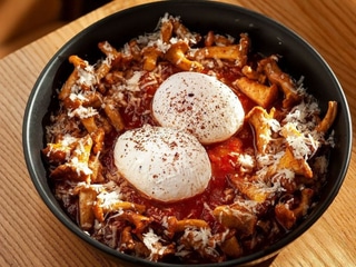 Шакшука з лисичками