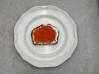 Різдвяний бетер з ікрою