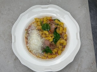 Паста з качкою