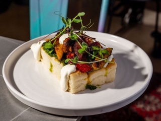 GRILLED VEGGIE AND G.O.A.T