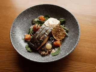 Salmon steak