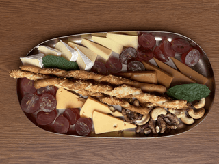 Cheese set served 