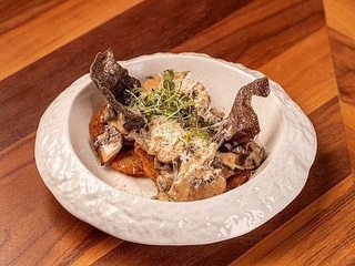 Хешбраун з телятиною