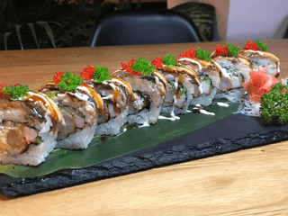 Snow mountain roll