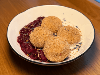 Макові гомбовці з вишневим компоте