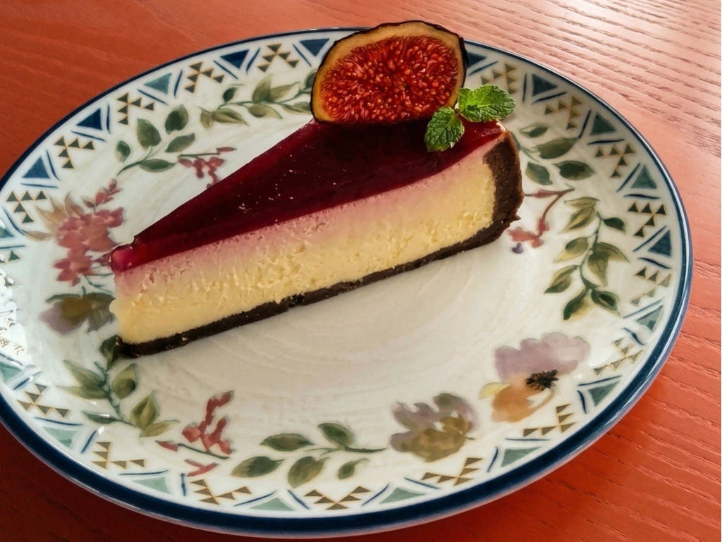 Чізкейк з ягодами