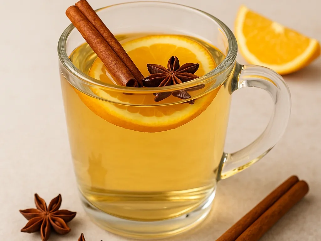 Глінтвейн на білому вині