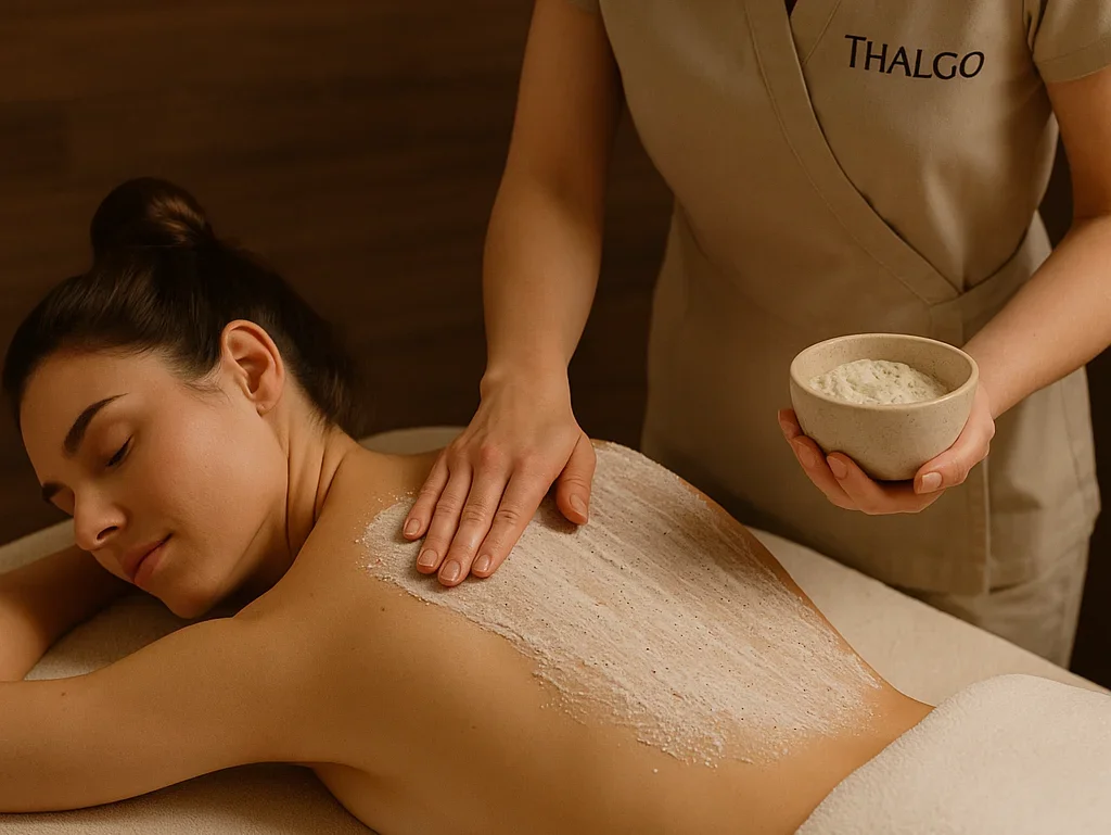 Ніжне скрабування тіла від Thalgo