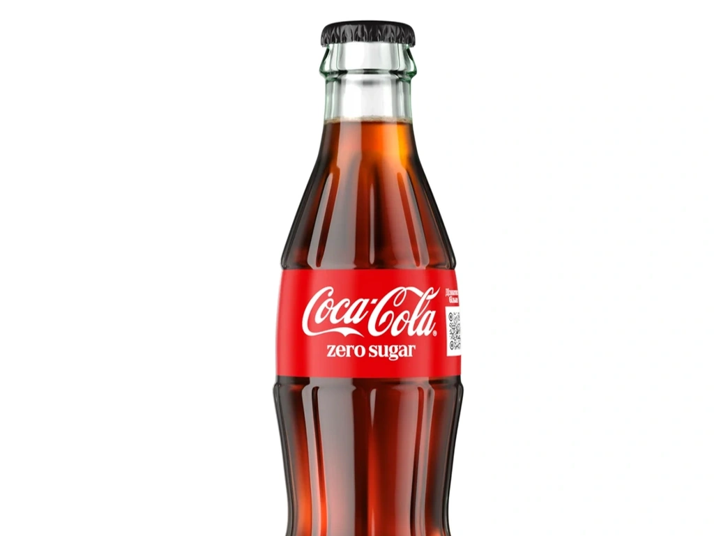 Напій Coca Cola Zero скло