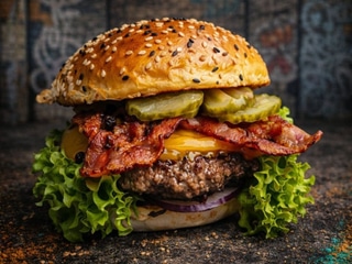 BBQ Cheese&Bacon Burger
