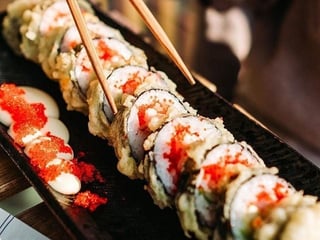 Tobiko tempura, 10ks