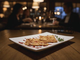 Млинці з шинкою та моцарелою