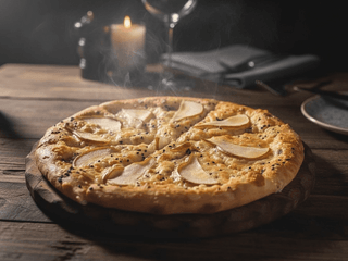 Хачапурі з грушею та сиром Дорблю