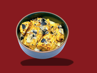 Кукурудза гриль під сирним соусом