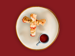 Дитячий шашлик з курячого філе