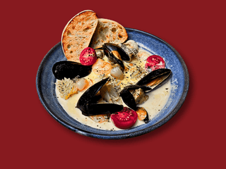 Соте з морепродуктів