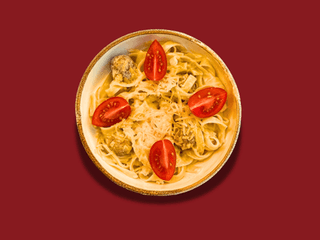 Дитячі макарошки з фрикадельками