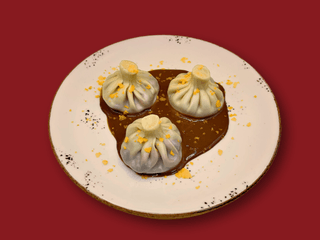 Хінкалі з вишнею