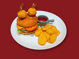 Дитячий Бургер з куркою