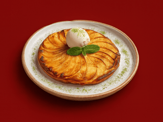 🍐Тарт з грушею та заварним кремом