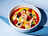 Ceviche z królewskiej krewetki