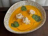 Суп гарбузовий з міні хінкалями