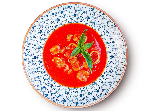 Томатний суп з морепродуктами (300g)