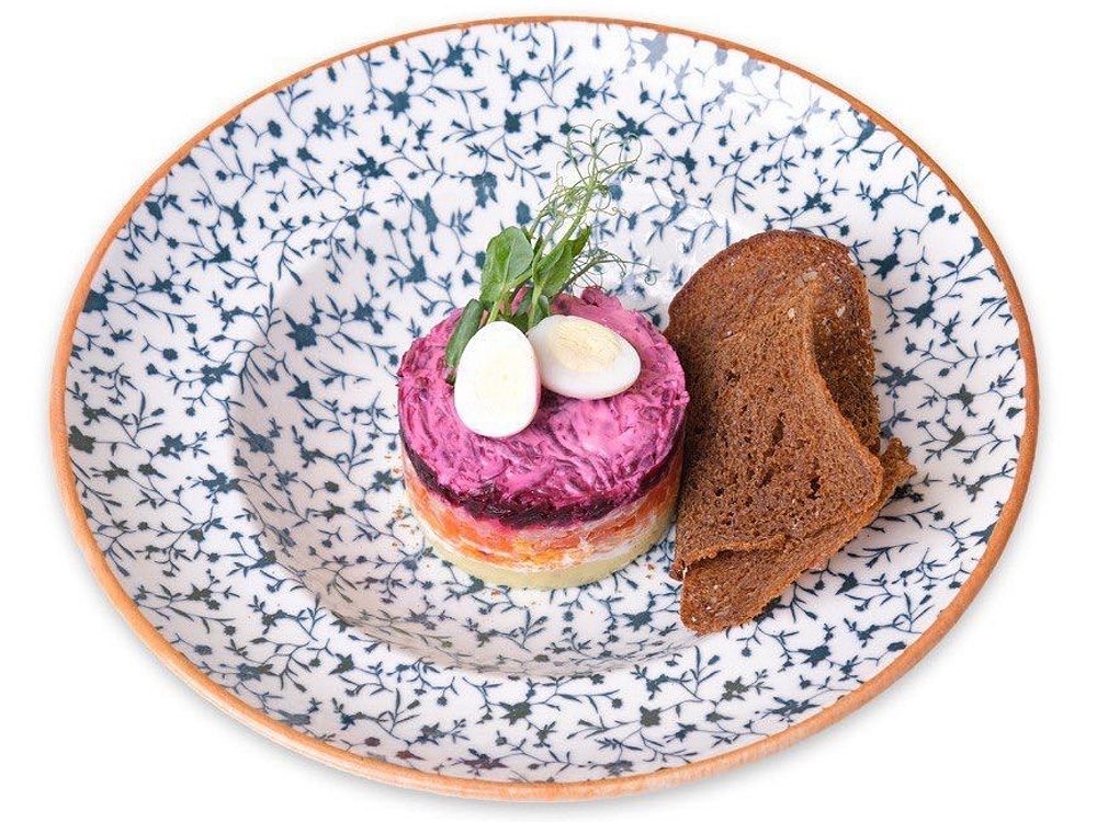 Шуба з лососем