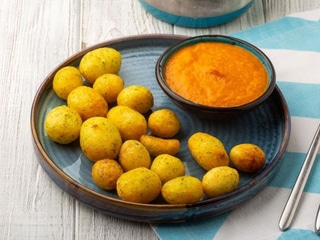 Молода картопля у фритюрі