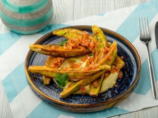 Хумус з баклажаном-фрі