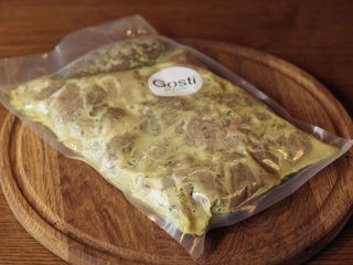 Маринований шашлик зі свинного ошийка