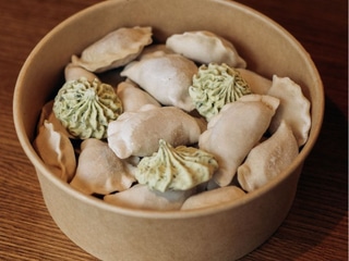 Вареники з картоплею та грибами