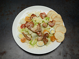 Цезар з куркою та беконом