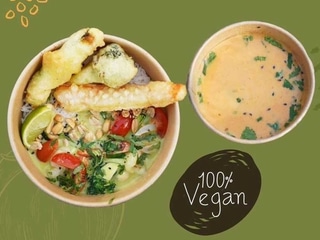 Thai Green Curry + Soup
