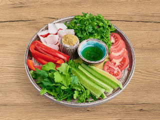 Świeże zioła i warzywa