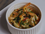 Krevety Butter garlic