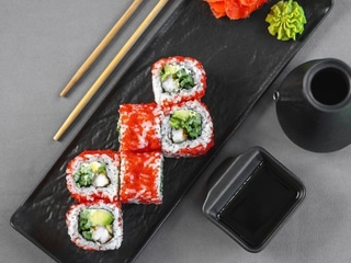 Каліфорнія з креветкою 