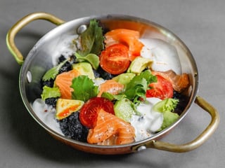 Фрітата з лососем 