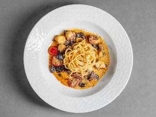 Паста з восьминогом 