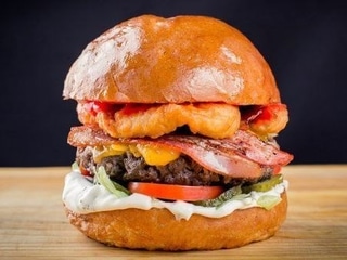 San Francisco burger menu