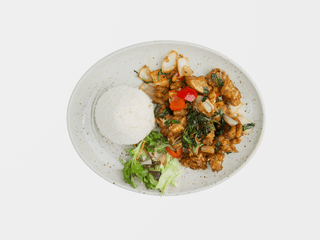 37. Cripy Thai Basil 🌶