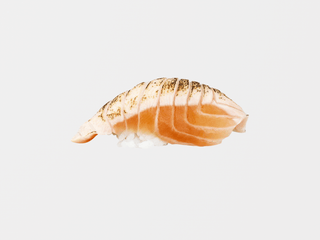 S28. Sake Aburi Nigiri
