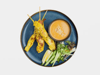 11. Kuřecí satay, 3ks