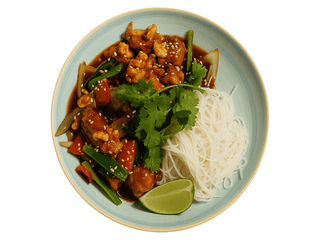 Сливова курка з кеш'ю