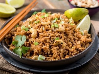 Ryż smażony z wołowiną