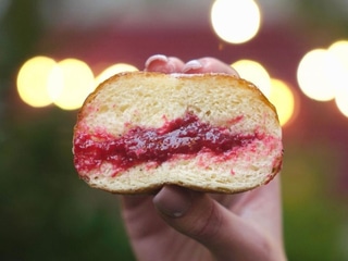 Пампух малина ружа