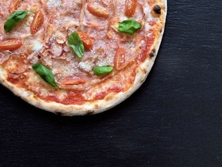 Pizza Prosciutto e pomodorini🍅40cm