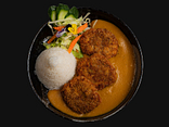 M9. Menchi katsu / Japonské kari s rýží