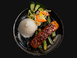 M11. Cá hồi nướng sốt teriyaki